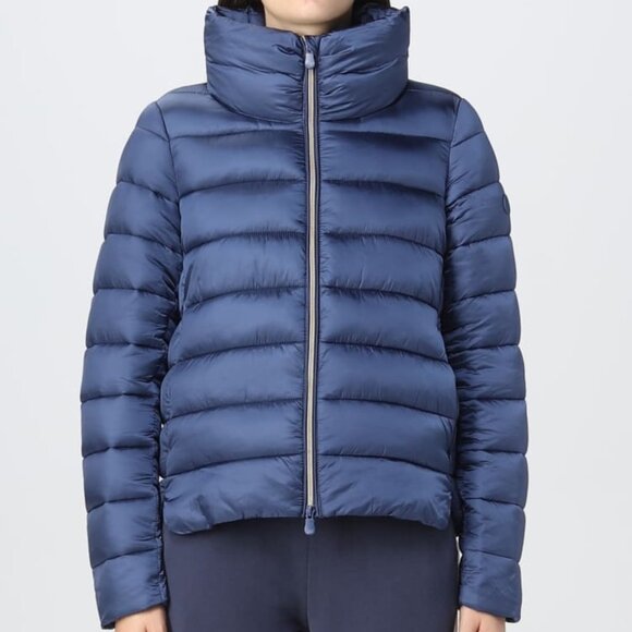 SAVE THE DUCK Jackets & Blazers - Save the Duck Mei Faux Fur Collar Puffer Jacket Size XS Blue